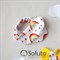 Комплект из туники с аксессуарами Sofuto baby Rainbow party S2559