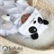 Комбинезон велюровый на кнопках Sofuto baby Panda