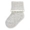 Носочки 2 пары "Классика" трикотаж белый-серый HBD0552-002 SOK