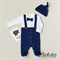 Комплект одежды первого слоя Sofuto baby Mister dark blue - фото 11699