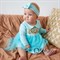 Боди-платье фатиновое с повязкой Sofuto baby aqua