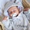 Комбинезон велюровый на кнопках Sofuto baby Light gray Комбинезон велюровый на кнопках Sofuto baby Light gray