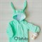Комплект на выписку холодная зима (6 предметов) Sofuto baby Bunny mint
