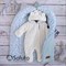Конверт для автокресла зимний вязаный Sofuto Knite Ice bear S2688
