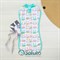 Комплект пеленок утепленный Sofuto Swaddler Mint bunny Комплект пеленок утепленный Sofuto Swaddler Mint bunny