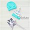 Комплект пеленок утепленный Sofuto Swaddler Mint bunny Комплект пеленок утепленный Sofuto Swaddler Mint bunny