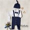 Комплект на выписку холодное лето (6 предметов) Sofuto baby Eddie S2924
