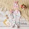Комплект на выписку летний (4 предметa) Sofuto baby Pink Bunny