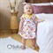 Комплект из боди-платья с аксессуарами Sofuto baby Rainbow party