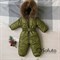 Комбинезон зимний Sofuto outwear kids V6 Khaki S3111