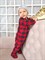 Слип на кнопках Sofuto baby Red check Слип на кнопках Sofuto baby Red check