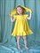 Косынка муслиновая Canary bird S3633