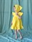 Косынка муслиновая Canary bird S3633