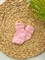 Носочки для новорождённых в рубчик Pink - фото 24673