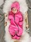 Комбинезон-поддёва Sofuto baby Fleece Pink S3064