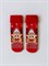 Носочки махровые Striped deer красный S250184С047