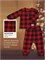 Пижама детская Button neck Red chek SPBNPJM049 Пижама детская Button neck Red chek SPBNPJM049