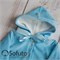 Комбинезон велюровый на кнопках Sofuto baby Blue (уценка) S2453Б