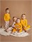 Пижама детская Button neck Mustard (уценка) S4433Б