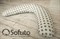 Подушка Sofuto ST hard Polka dot gray 6253