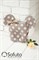 Подушка для новорожденного Sofuto Baby pillow Mouse Polka dot chocco - фото 5304