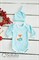 Боди детское Sofuto baby New year aqua with white 12191