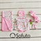 Комплект на выписку жаркое лето (5 предметов) Sofuto baby Flowers S2220