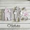 Комплект на выписку холодная зима (7 предметов) Sofuto baby Faline S2281