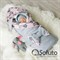 Комплект на выписку теплая осень (7 предметов) Sofuto baby Pink rabbit S2251
