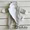 Комбинезон стеганый утеплённый на молнии Sofuto baby Faline S2283