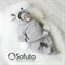 Комбинезон стеганый утеплённый на молнии Sofuto baby Faline S2283