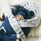 Комплект на выписку холодная зима (7 предметов) Sofuto baby Indigo dogs S2285