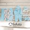 Комплект на выписку зимний (7 предметов) Sofuto baby Owl laguna S2297