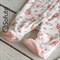Комбинезон велюровый на кнопках Sofuto baby Tea rose S2332
