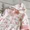 Комбинезон велюровый на кнопках Sofuto baby Tea rose S2332