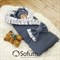 Комплект на выписку холодная зима (7 предметов) Sofuto baby Indigo Dogs melanzh S2338