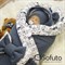 Комплект на выписку холодная зима (7 предметов) Sofuto baby Indigo Dogs melanzh S2338