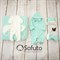 Комплект на выписку зимний (7 предметов) Sofuto baby Sweet mint