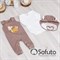 Комплект одежды 3 предмета Sofuto baby Bambi S2389 Комплект одежды 3 предмета Sofuto baby Bambi S2389