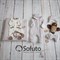 Комплект на выписку холодная зима (6 предметов) Sofuto baby forest Indians S2398