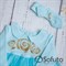 Боди-платье фатиновое с повязкой Sofuto baby aqua