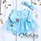 Боди-платье фатиновое с повязкой Sofuto baby blue - фото 9929