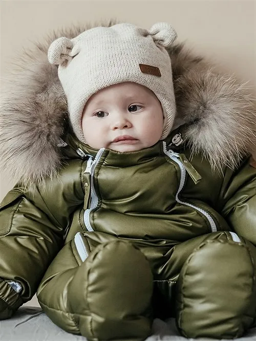 Шапочка зимняя вязаная Sofuto baby Melange Cream Шапочка зимняя вязаная Sofuto baby Melange Cream