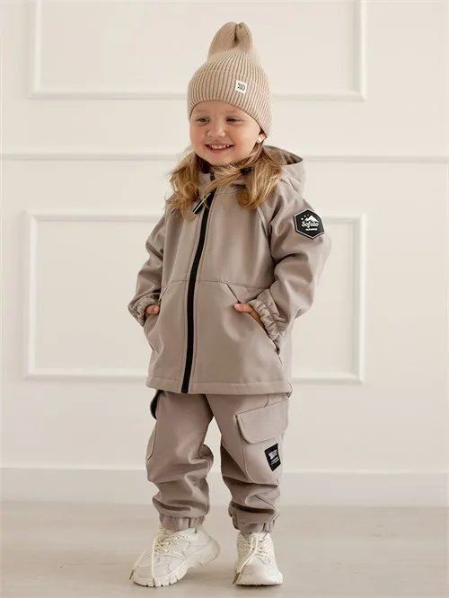 Куртка Softshell Beige, бежевый