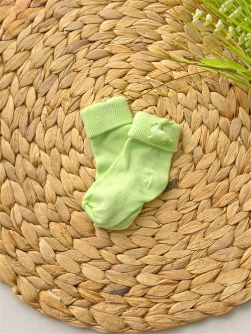 Носочки для новорождённых Light Green Rabbit Носочки для новорождённых Light Green Rabbit