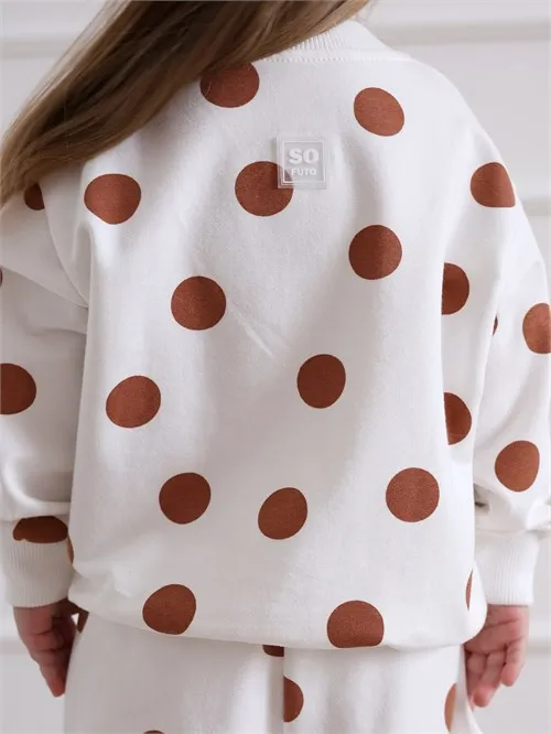 Костюм детский Polka dot мокко, коричневый Костюм детский Polka dot мокко, коричневый