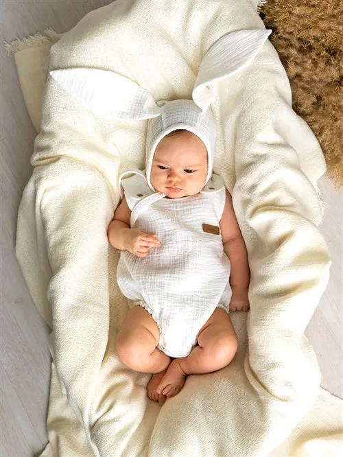 Чепчик муслиновый Sofuto baby Milk