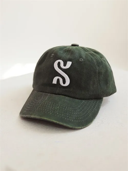 Бейсболка Sofuto Vintage green, зеленая Бейсболка Sofuto Vintage green, зеленая