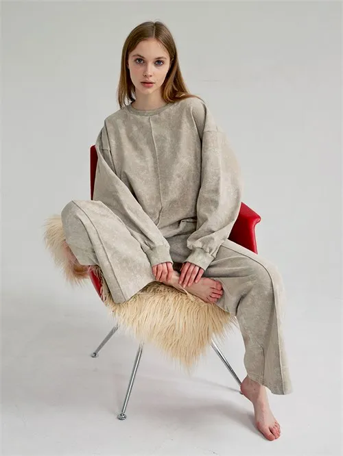 Костюм женский Fold облегченный vintage beige, светло-бежевый