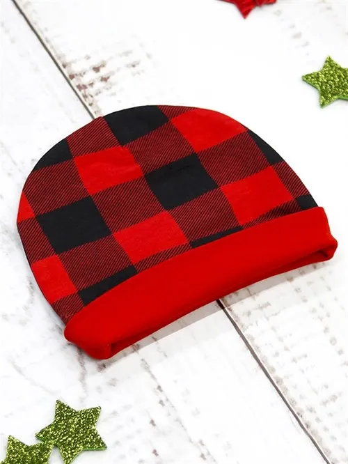 Шапочка Sofuto Baby Red check